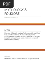 Mythology & Folklore: Edward O. Almazan, JR