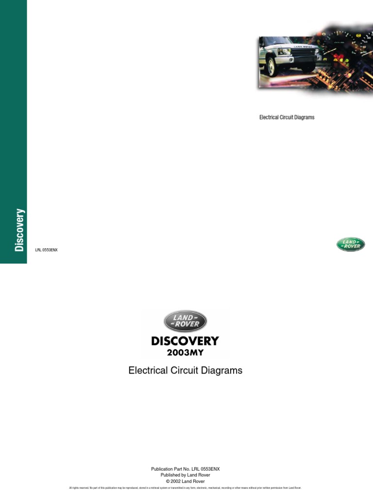 Landrover Discovery 2 Wiring Diagram | Electrical Connector