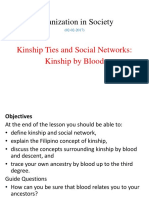 Organization in Society: Kinship Ties and Social Networks: Kinship by Blood