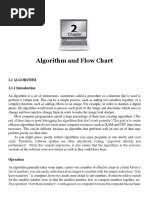 Algorithm and Flow Chart