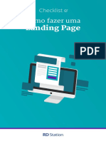 Checklist Como Fazer Landing Pages