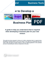How To Develop A Business Plan PDF
