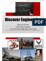 Discover Engineering: Kate M. Pavlock Operations Engineer NASA Dryden Flight Research Center