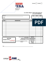 Formatos de Factura