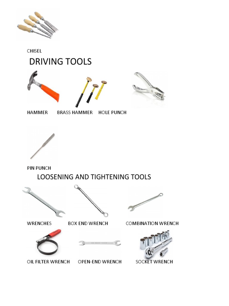 Essential Driving and Marking Tools | PDF