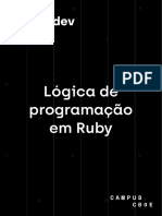 Lógica de Programação em Ruby - Introdução à linguagem