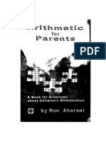 Ron Aharoni - Arithmetic For Parents PDF