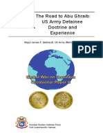 Major James F. Gebhardt, US Army (Retired) - The Road To Abu Ghraib (US ARMY DETAINEE POLICY) PDF