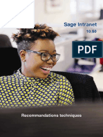 Recommandations Techniques Sage Intranet PDF