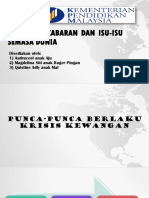 Punca-Punca Krisis Kewangan Ppismp 2019