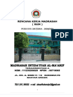 Layout RKM Mi Al - Ma'arif Manyar