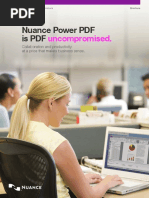 Nuance Power PDF Is PDF: Uncompromised