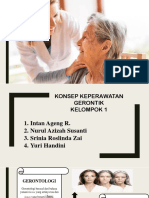 Konsep keperawatan gerontik