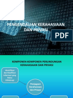 Pengendalian Kerahasiaan & Privasi