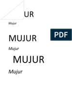 MUJUR