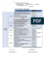 Plan Individual de Trabajo