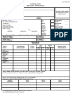 ALL HR FR 003 Form Data Pelamar