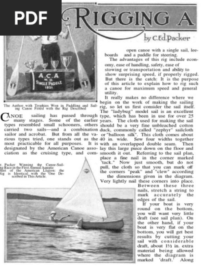 _Sail Canoe Rigging