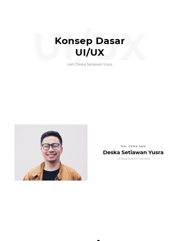 Konsep UI/UX | PDF