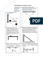Soal Kesetimbangan Benda Tegar