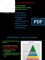 Kebutuhan Dasar Manusia: Asuhan Keperawatan Dalam Pemenuhan Kebutuhan Rasa Aman Dan Nyaman, Bebas Dari Nyeri