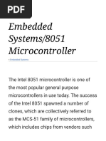 8051 Microcontroller