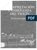 Ivan Galamian-Interpretacion y Enseñanza Del Violin