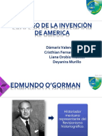 Invención de América según Edmundo O'Gorman