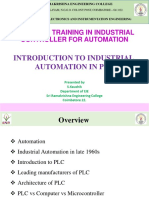 Introduction To Industrial Automation in PLC