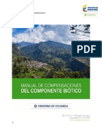 Manual de Compensaciones Del Componente Biótico 2018 PDF