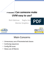 Can Someone Make UVM Easy Slides PDF