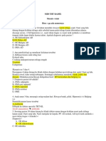 Mid THT Radix Merah Telat Biru Ga Ada Nomornya: Jawab: Parasintesis Antibiotik