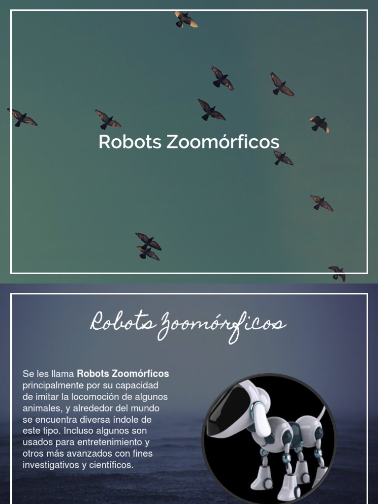 Robots Zoomorficos | PDF | Color | Blue
