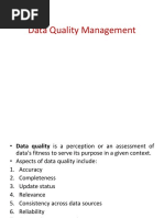 Data Quality MGMT