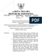 Permentan No. 27 THN 2009 PDF