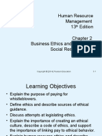 Human Resource Management 13 Edition Business Ethics and Corporate Social Responsibility