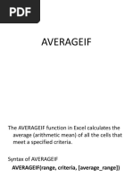 Average If