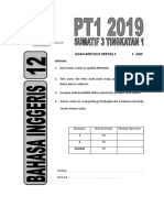 Ujian Bertulis Kertas 2 1 JAM: Arahan