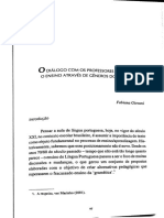 O Dialogo Com Os Professores - Fabiana Giovani