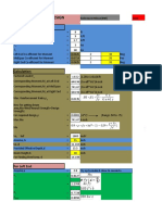 Beam Design: Input Values