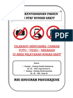 Dilarang Mengambil Gambar