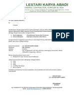 Surat Permintaan Dukungan Bahan