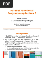 Parallel Functional Programming in Java 8