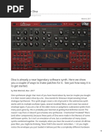Soundbytes Mag: Patch Design For Diva