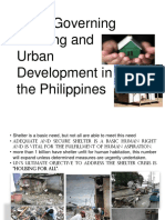 Laws Governing Housing and Urban Developm