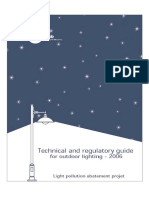 Technical and Regulatory Guide For Outdoor Lighting