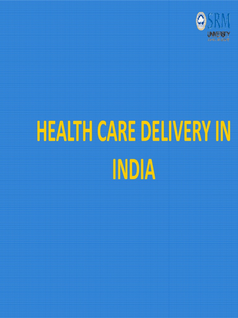 Overview of India's Health Care System | PDF | Health Professional ...