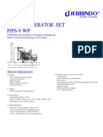 Diesel Generator Set Pjps-9 WP: 50 Hz/Prime Power/Fuel Consumption Optimized/ Water Cooled/Turbo/Charge Air Cooling