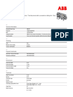 1SNA115236R1700 m6 8 ST Screw Clamp Terminal Blocks Test Disconnect With A Screwdriver Sliding PDF