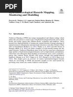 Hydrometeorological Hazards Mapping, Monitoring and Modelling